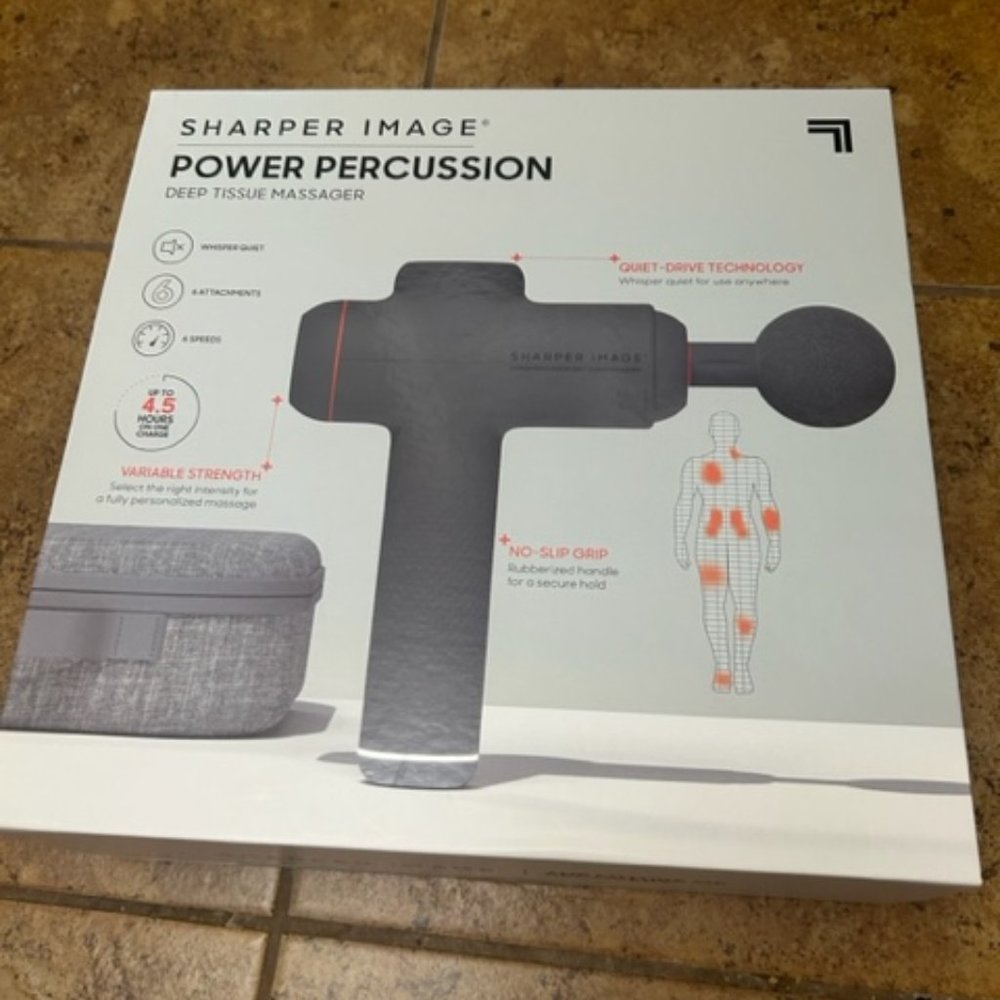 Sharper Image Power Percussion Deep Tissue Massager